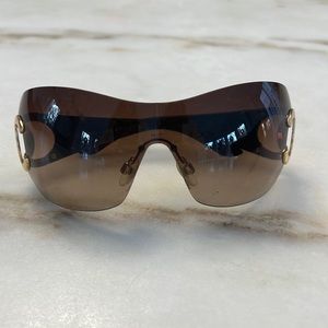Vintage Chanel Brown Sunglasses